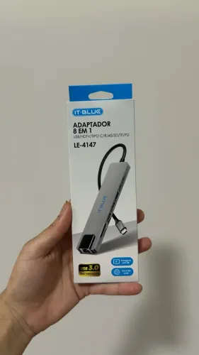 Adaptador 8 em 1