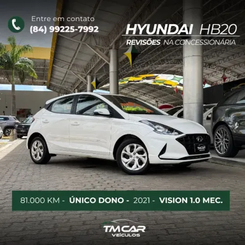 Hyundai HB20 Vision 1.0 Flex 12V MEC 2021
