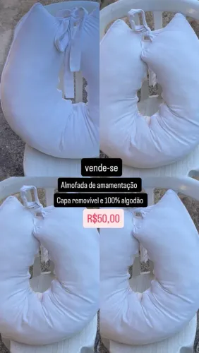 Almofada de amamentação 100% algodão