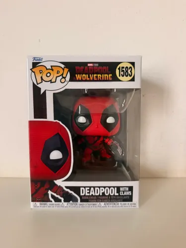 Funko Pop Marvel: Deadpool #1583 (With Claws) Deadpool & Wolverine