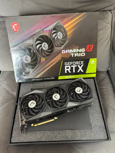 RTX 3070 TI MSI GAMING X IMPECÁVEL 