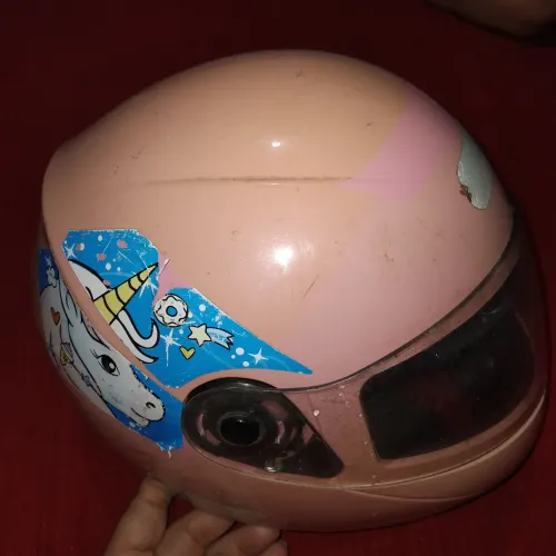 Capacete infantil feminino