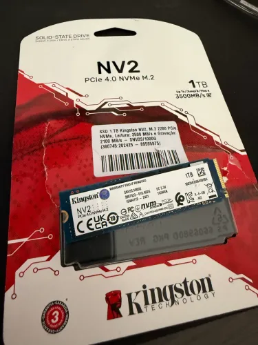SSD 1TB Kingston Nvme M.2