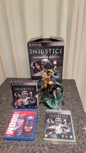 INJUSTICE PS3 - Edição de Colecionador