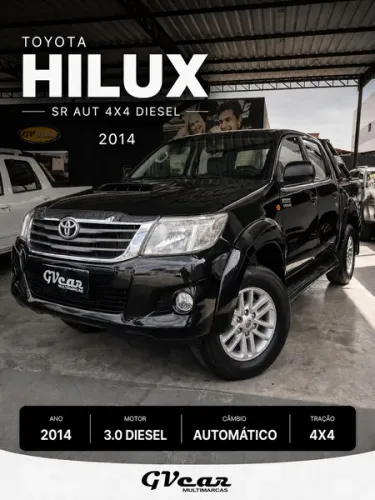 Toyota Hilux CD SR D4-d 4X4 3.0 TDI Dies Aut. 2014
