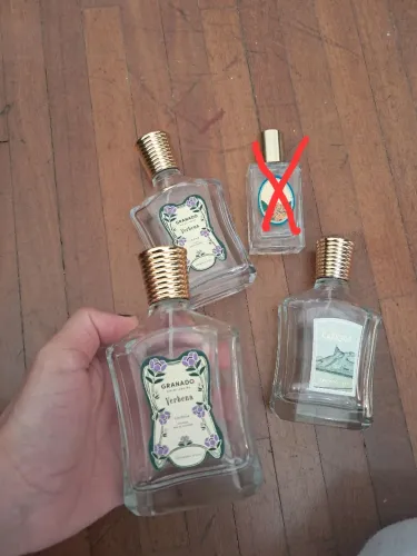 Frasco de perfume vidro da Granado estetica vintage (32 a unidade) escolha o seu