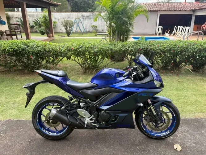 YAMAHA R3 ABS 2024 AZUL | ÚNICO DONO | R$ 28.000