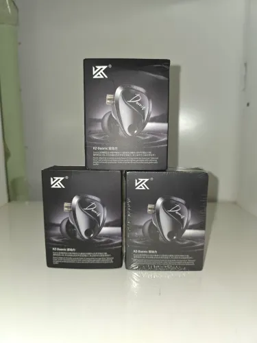 Fone KZ DUONIC Prata, Sem microfone