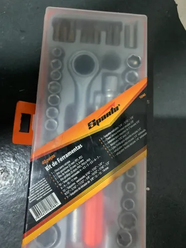 Kit ferramentas SPARTA 40 peças 
