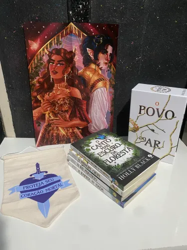 Box O Povo Do Ar - Acompanha poster, flâmula e marcadores de páginas