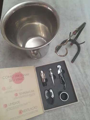 kit para vinho