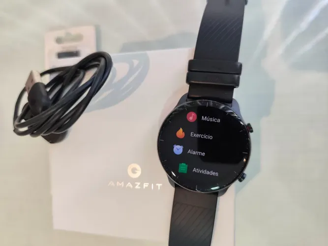 AMAZFIT GTR 2 NEW - estado de novo! Em até 4x sem juros no crédito!