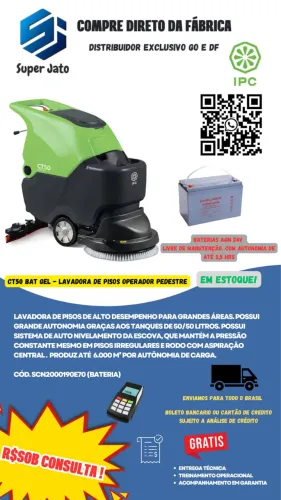 Lavadora de Piso Automática CT50 IPC