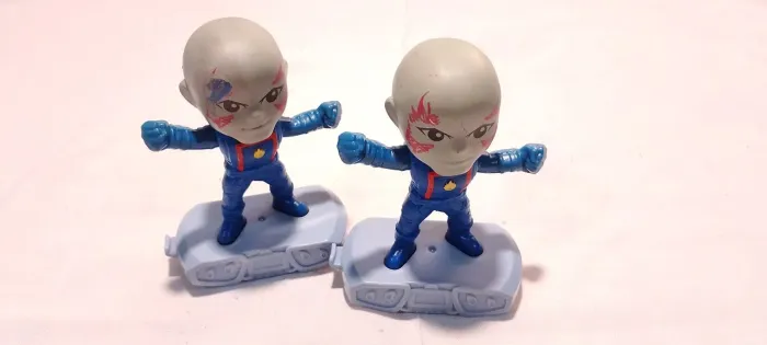 Bonecos Marvel Drax Mc Donalds 2 bonecos 