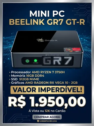 PC MINI beelink Rayzen , 16gb , ssd 512 nvme,  Radeon rx vega 10 - 2gb , Windows 11 