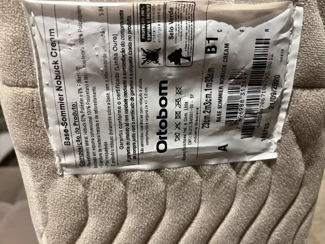Base Ortobom King size 