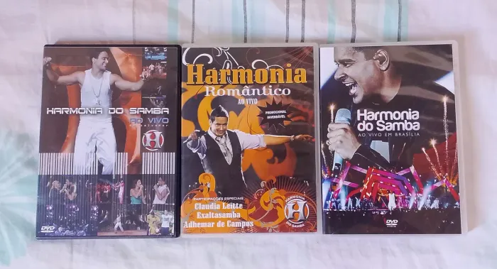 DVD Harmonia do Samba Ao Vivo (3 DVDs)