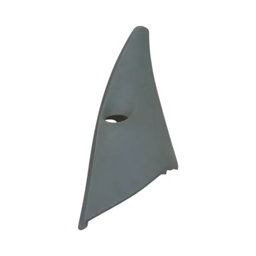 Moldura Interna Retrovisor Direito Renault Clio 2001 A 2011 Cinza