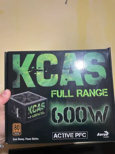 Fonte KCAS 600w seminova.