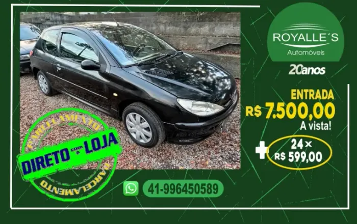 Peugeot 206 Selection/ Sensation 1.0 16V 3P 2005
