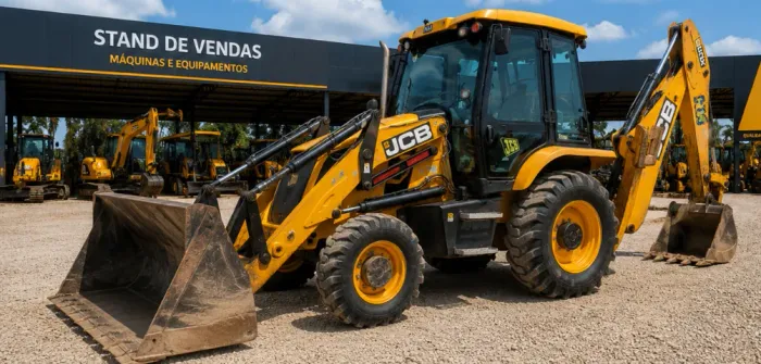 RETROESCAVADEIRA JCB - OPORTINIDADE ÚNICA!