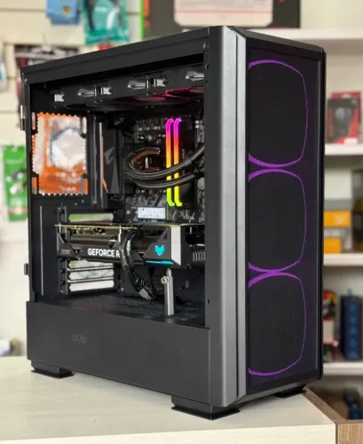 PC Gamer Ryzen 7 5700G + RTX 4060 Ti TUF + 32GB RGB + 2,2TB