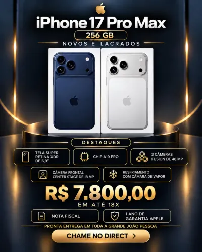 IPhone 17 PRO MAX 256 GB LACRADO