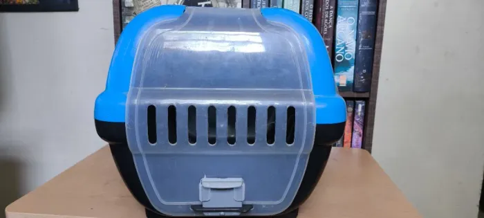 Caixa de transporte furacão pet