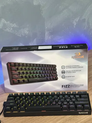 Teclado Redragon K617 Fizz Mini Magnetic