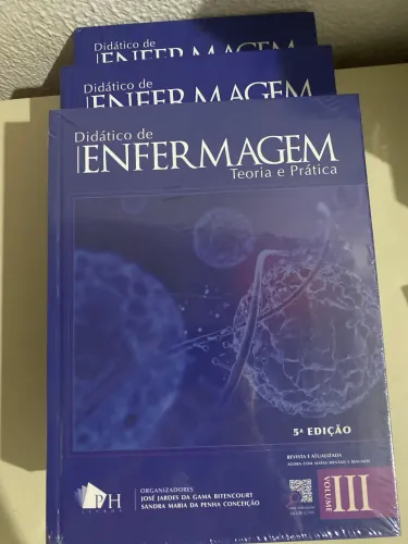 Kit de livros de Enfermagem