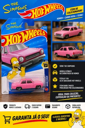 Hot Wheels The Simpsons Family Car Rosa 2026