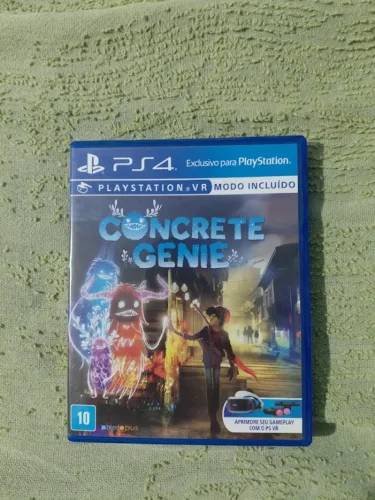 Concrete Genie PS4 - Mídia Física - Perfeito Estado (Envio Grátis)