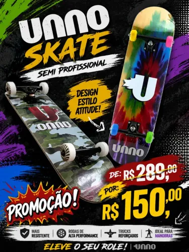 Skate novo liquidação 
