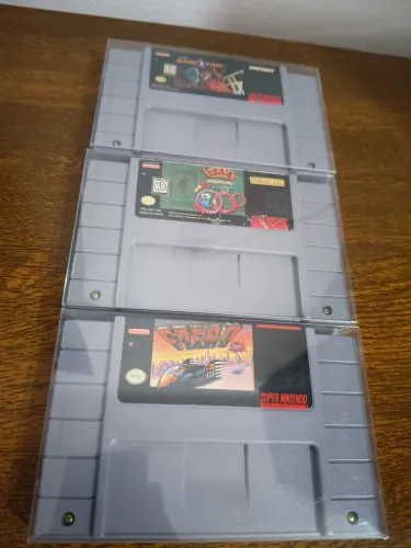Lote Cartuchos Super Nintendo Original