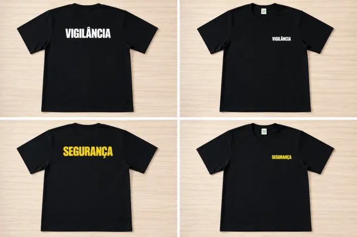 Camisa Vigilante e Segurança 