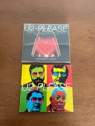 U2 - Please - (2 Singles)
