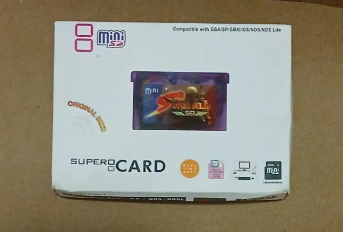 Supercard Gameboy Advance e Nintendo DS