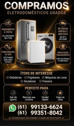 Compra e venda de geladeira