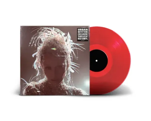 MILEY CYRUS: Something Beautiful LP red (Urban Outfitters Exclusive)