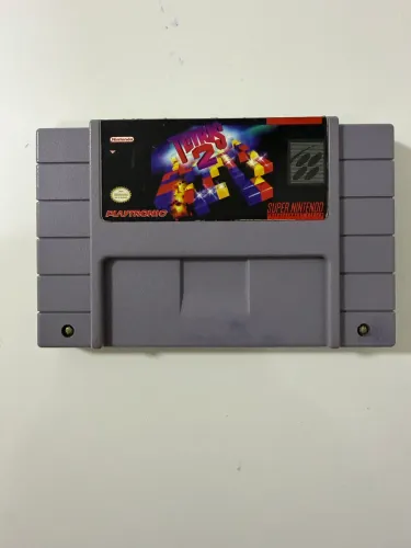 Tetris 2 Original SNES Super Nintendo - Edição Playtronic
