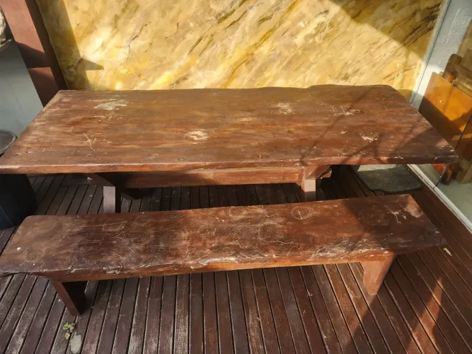 Mesa de churrasco