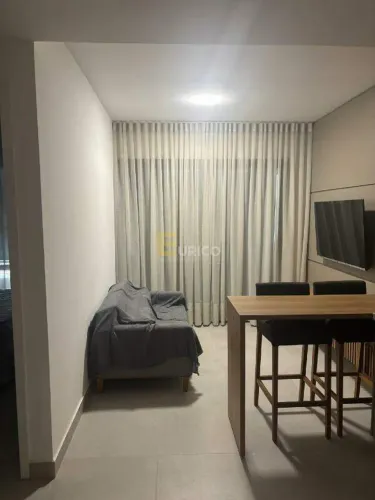 Apartamento Mobiliado 1 Dorm em Campinas/SP (Bairro Botafogo) com 1 Vaga