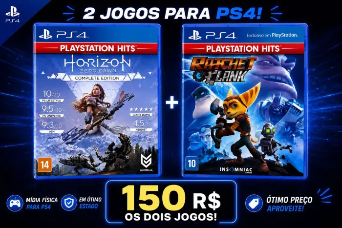 2 jogos ps4