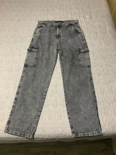 Calça Cargo Blue Steel Jeans Cinza
