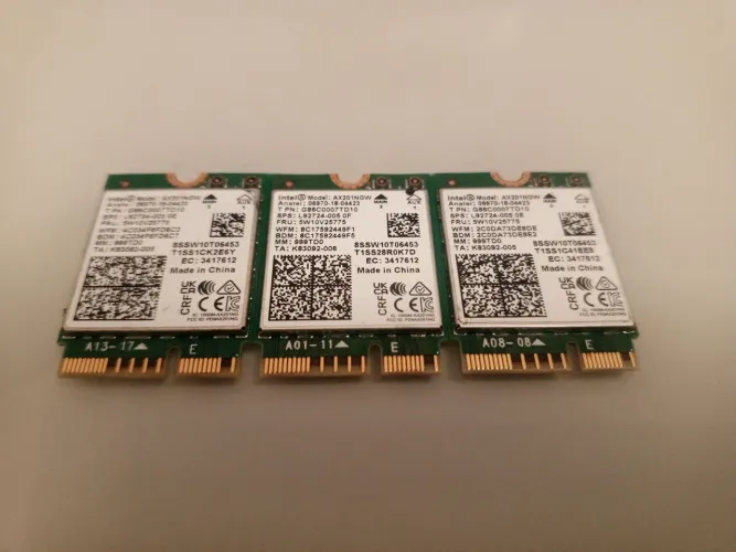 Placa wi-fi ax201ngw lote 3 peças 