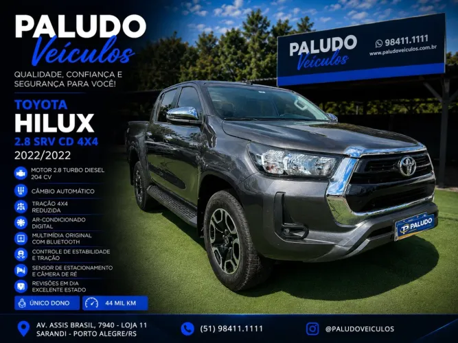 Toyota Hilux CD 4X4 2.8 Diesel Aut. 2022