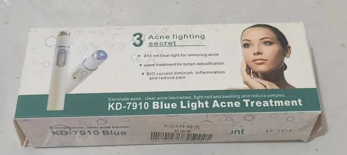 caneta removedora de acne e mancha facial luz azul<br>NOVO