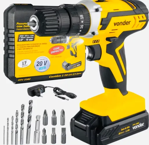 Parafusadeira impacto vonder 20V