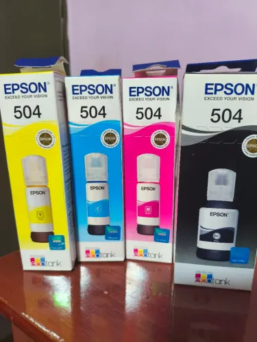 Tintas para impressora Epson 504