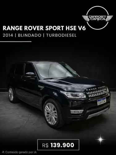 Land Rover Range Rover Sport HSE 3.0 Sdv6 Diesel 2014